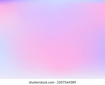 Holographic background. Bright, smooth mesh with a blurry futuristic pattern. Trendy advertising vector. Intense holographic spectrum gradient for printing products, covers.