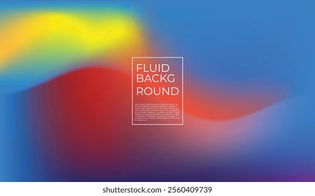 Holographic background. Bright smooth mesh blurred futuristic pattern in pink, blue, green colors. Fashionable ad vector. Intensive gradient of holographic spectrum for printed products, covers.