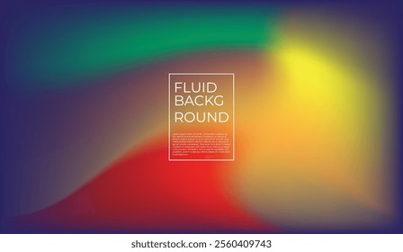 Holographic background. Bright smooth mesh blurred futuristic pattern in pink, blue, green colors. Fashionable ad vector. Intensive gradient of holographic spectrum for printed products, covers.