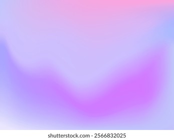 Holographic background. Bright, smooth mesh with a blurry futuristic pattern. Trendy advertising vector. Intense holographic spectrum gradient for printing products, covers.