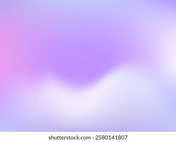 Holographic background. Bright, smooth mesh with a blurry futuristic pattern. Trendy advertising vector. Intense holographic spectrum gradient for printing products, covers.