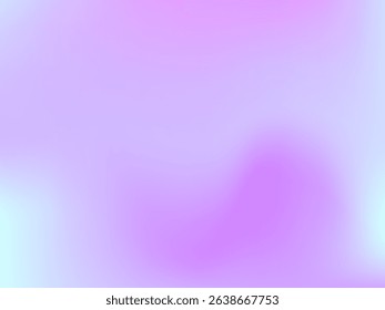 Holographic background. Bright, smooth mesh with a blurry futuristic pattern. Trendy advertising vector. Intense holographic spectrum gradient for printing products, covers.