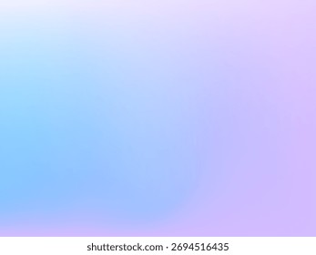 Fondo holográfico. Malla brillante y suave con un patrón futurista borroso. Vector publicitario de moda. Intenso gradiente de espectro holográfico para productos de impresión, cubiertas.