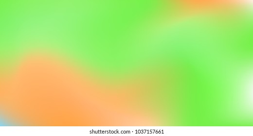 Holographic background. Colorful rainbow gradient.   Smooth blend banner template.  Easily editable soft colored vector illustration.  Bright print.