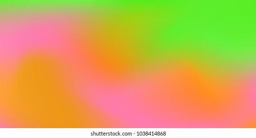 Holographic background. Colorful rainbow gradient.   Creative neon template for banner.   Easily editable soft colored vector illustration.  Bright print.