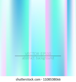 Holographic background. Colorful rainbow gradient.  Trendy creative vector. Intense blank Holographic spectrum gradient for printed products, covers.