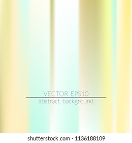 Holographic background. Colorful rainbow gradient.  Trendy creative vector. Intense blank Holographic spectrum gradient for printed products, covers.
