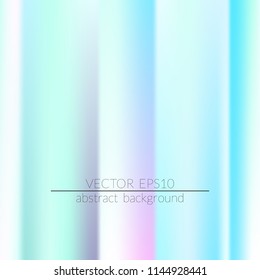 Holographic background. Colorful rainbow gradient.  Trendy creative vector.  Easily editable soft colored vector illustration. Bright print.
