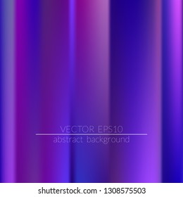 Holographic background. Colorful rainbow gradient.  Trendy creative vector. Intense blank Holographic spectrum gradient for printed products, covers.