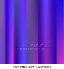 Holographic background. Colorful rainbow gradient.  Trendy creative vector. Intense blank Holographic spectrum gradient for printed products, covers.