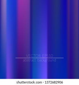 Holographic background. Colorful rainbow gradient.  Trendy creative vector. Intense blank Holographic spectrum gradient for printed products, covers.