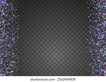 Holographic Background. Digital Dust. Pink 3d Sparkle. Light Concept. Hologram Glitter. Iridescent Serpentine. Falling Ribbon. Disco Surprise Explosion. Blue Holographic Background