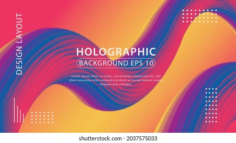 Holographic Background file Eps 10