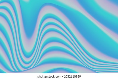 Holographic Background in Futuristic Style. Abstract Gradient Texture in Pastel Colors Design. Trendy Holography for your Project Design Posters, Banners, Presentation, Brochure, Fashion, Cover.
