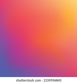 Holographic background gradient. Orange, red, purple color. Vector illustration design EPS 10.