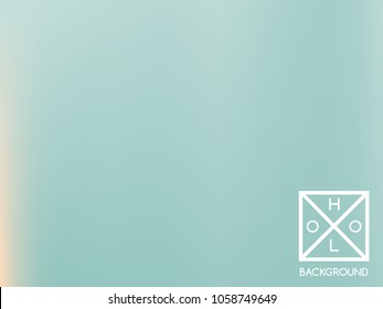 Holographic background. Holo iridescent cover. Abstract soft pastel colors backdrop. Minimal creative vector gradient.  Mesh holographic foil.  Creative neon template for banner. 