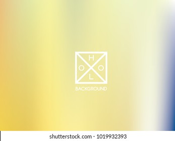 Holographic background. Holo sparkly cover. Abstract soft pastel colors backdrop. Trendy creative vector cosmic gradient.  Mesh holographic foil.  Creative neon template for banner. Vibrant print.