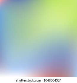 Holographic background. Holo sparkly cover. Abstract soft pastel colors backdrop. Trendy creative vector cosmic gradient. Mesh holographic foil. Creative neon template for banner. Vibrant print.