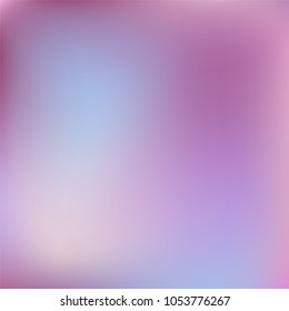 Holographic background. Holo sparkly cover. Abstract soft pastel colors backdrop. Trendy creative vector cosmic gradient. Mesh holographic foil. Creative neon template for banner. Vibrant print.