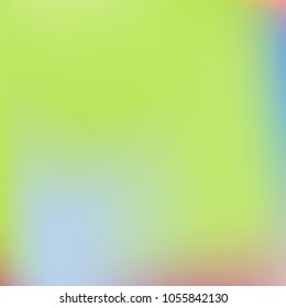 Holographic background. Holo sparkly cover. Abstract soft pastel colors backdrop. Trendy creative vector cosmic gradient. Mesh holographic foil. Creative neon template for banner. Vibrant print.