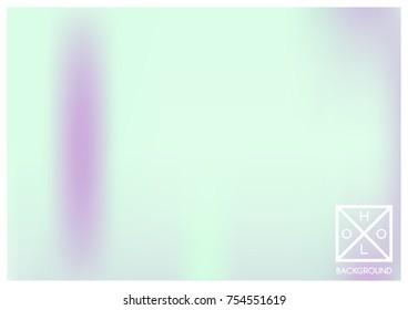 Holographic background. Holo sparkly cover. Abstract soft pastel colors backdrop. Trendy creative vector cosmic gradient. Mesh holographic foil. Creative neon template for banner. Vibrant print.