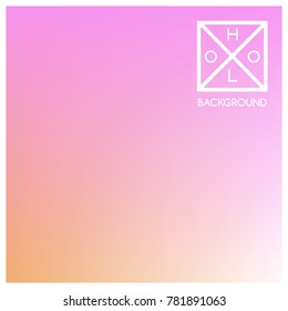 Holographic background. Holo sparkly cover. Iridescent gradient. Abstract soft pastel colors backdrop. Trendy creative vector. Mesh holographic foil. Creative neon template for banner. Vibrant print.