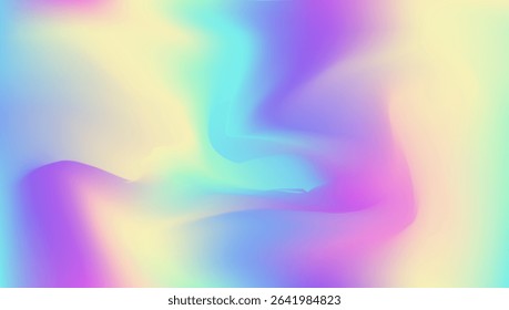 Holographic Background. Hologram Gradient. Pearlescent Gradient. Metal Minimalist Invitation. Kawaii Foil. Pink Soft Texture. Vibrant Mesh. Pop Banner. Purple Holographic Background