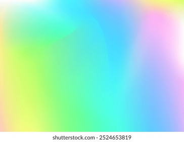 Holographic Background. Hologram Gradient. Retro Card. Hippy Pop Texture. Vibrant Paper. Iridescent Gradient. Blur Geometry Brochure. Soft Glitter. Blue Holographic Background