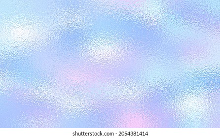 Holographic Background. Holograph Color Texture With Foil Effect. Halographic Iridescent Backdrop. Rainbow Metal. Pearlescent Gradient For Design Prints. Hologram Ombre Marble. Vector Illustration