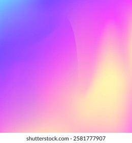 Holographic Background. Iridescent Gradient. Hipster Card. Abstract Texture. Pop Holography Brochure. Soft Glitter. Metalic Paper. Purple Neon Gradient. Violet Holographic Background