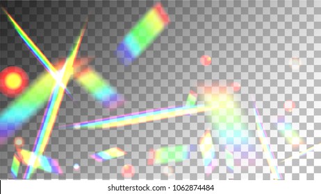 Holographic Background with Light Glitch Effect. Iridescent Background. 
 Vector Rainbow Gradient with Sunshine Glare. 
Mesh Holographic Foil Backdrop.  Trendy Hologram Vector Background
