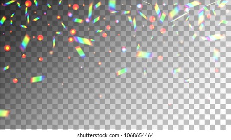 Holographic Background with Light Glitch Effect. Iridescent Background. 
  Creative Festive Backdrop with Sunshine Glare. 
Mesh Holographic Foil Backdrop.  Trendy Hologram Vector Background