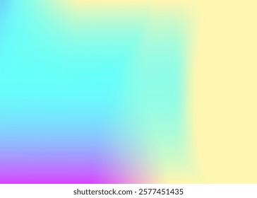 Holographic Background. Metal Futuristic Invitation. Iridescent Texture. Modern Flyer. Violet Neon Gradient. Blur Concept. Abstract Texture. Fantasy Light. Pink Holographic Background