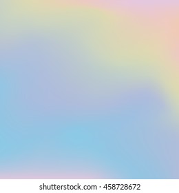 Holographic background. Modern trendy hologramic background. Cool simply illustration.