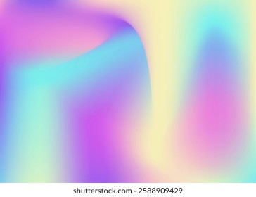 Holographic Background. Pearlescent Gradient. Pop Poster. Abstract Gradient. Violet Shiny Texture. Neon Gasoline Backdrop. Digital Fluid. Metalic Foil. Purple Holographic Background