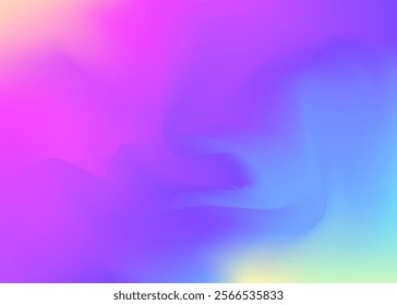 Holographic Background. Pearlescent Texture. Soft Creative Backdrop. Abstract Gradient. Shiny Design. Pink Metal Gradient. Bright Light. Plastic Fluid. Blue Holographic Background
