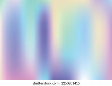 Holographic Background. Pink Neon Texture. Iridescent Gradient. Shiny Futuristic Brochure. Retro Glitch. Minimal Foil. Hipster Cover. Abstract Gradient. Violet Holographic Background