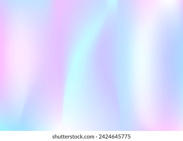 Holographic Background. Pink Retro Gradient. Blur Pattern. Cosmos Fluid. Abstract Texture. Minimal Card. Neon Holography Invitation. Pearlescent Gradient. Blue Holographic Background