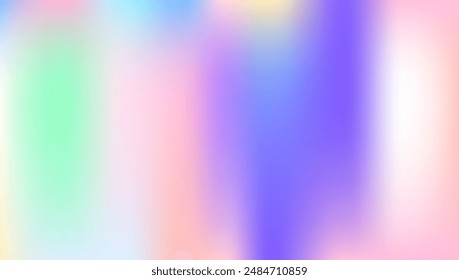 Holographic Background. Pink Shiny Texture. Neon Effect. Vintage Cover. Soft Geometry Backdrop. Pearlescent Gradient. Abstract Gradient. Kawaii Card. Blue Holographic Background