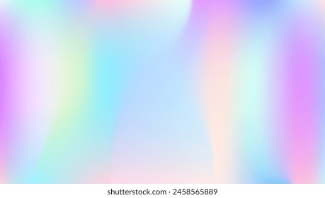 Holographic Background. Pop Minimalist Backdrop. Trendy Foil. Pearlescent Texture. Abstract Texture. Shiny Effect. Modern Card. Violet Retro Gradient. Purple Holographic Background