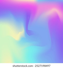 Holographic Background. Purple Blur Gradient. Pop Pattern. Hologram Texture. Unicorn Flyer. Fantasy Paper. Retro Minimalist Template. Pearlescent Gradient. Pink Holographic Background