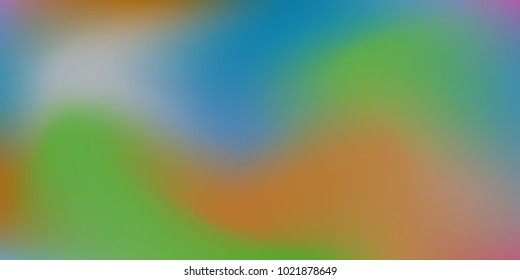 Holographic background. Trendy creative vector cosmic gradient.  Smooth blend banner template.  Easily editable soft colored vector illustration.  Bright print.