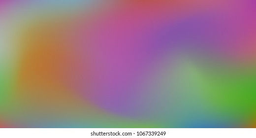 Holographic background. Trendy creative vector cosmic gradient.  Smooth blend banner template.  Easily editable soft colored vector illustration.  Bright print.