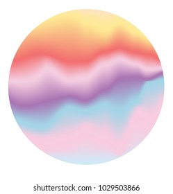 holographic background ,vector illustration, retro