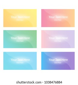 Holographic background. Vector Illustration. Soft colors, gradient background. Yellow, orange, pink, blue, green, purple 