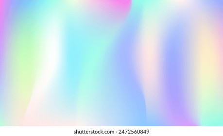 Holographic Background. Violet Blur Texture. Iridescent Texture. Pearlescent Gradient. Retro Glitch. Digital Light. Fashion Paper. Soft Geometric Backdrop. Blue Holographic Background