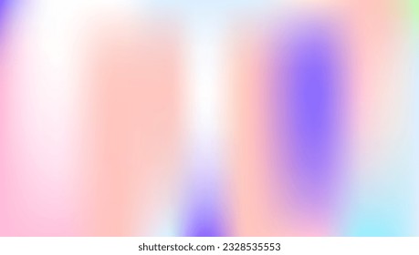Holographic Background. Violet Soft Texture. Hologram Gradient. Vibrant Light. Metalic Cover. Abstract Gradient. Metal Concept. Shiny Holography Invitation. Purple Holographic Background