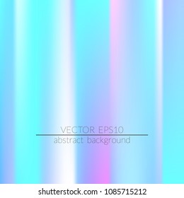 Fondo holográfico.  Vigorosa y suave malla borrosa plantilla futurista. Vector creativo de moda.  Ilustración vectorial de color blando fácil de editar. Impresión brillante.
