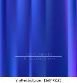 Holographic background.  Vivid smooth mesh blurred futuristic template. Trendy creative vector. Intense blank Holographic spectrum gradient for printed products, covers.