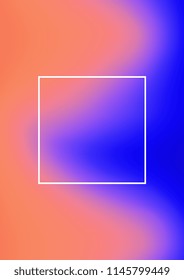 Holographic backgrounds vector Smooth multicolorful textures trendy banner design. Poster Holographic art text